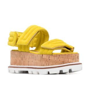 New Tory Burch Puffy Sport 60mm Sandals, Size 11